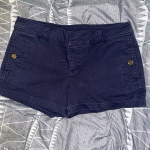 Cute blue shorts, great for summer!